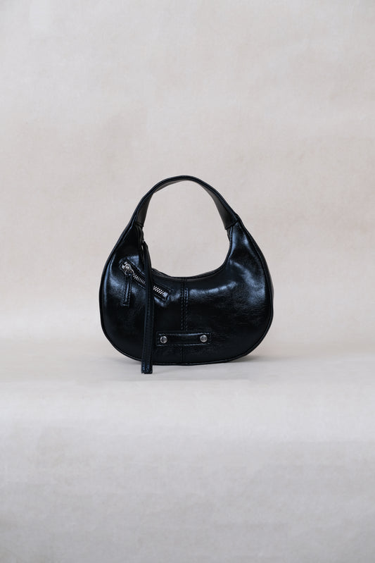Véra Mini Hobo Bag - Classic Black