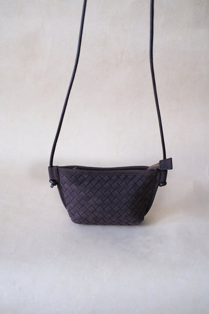 Mini Artisan Satchel - Dark Chocolate