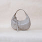 Véra Mini Hobo Bag - White Sand