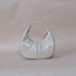 Véra Mini Hobo Bag - White Sand