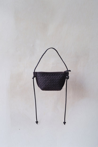 Mini Artisan Satchel - Dark Chocolate