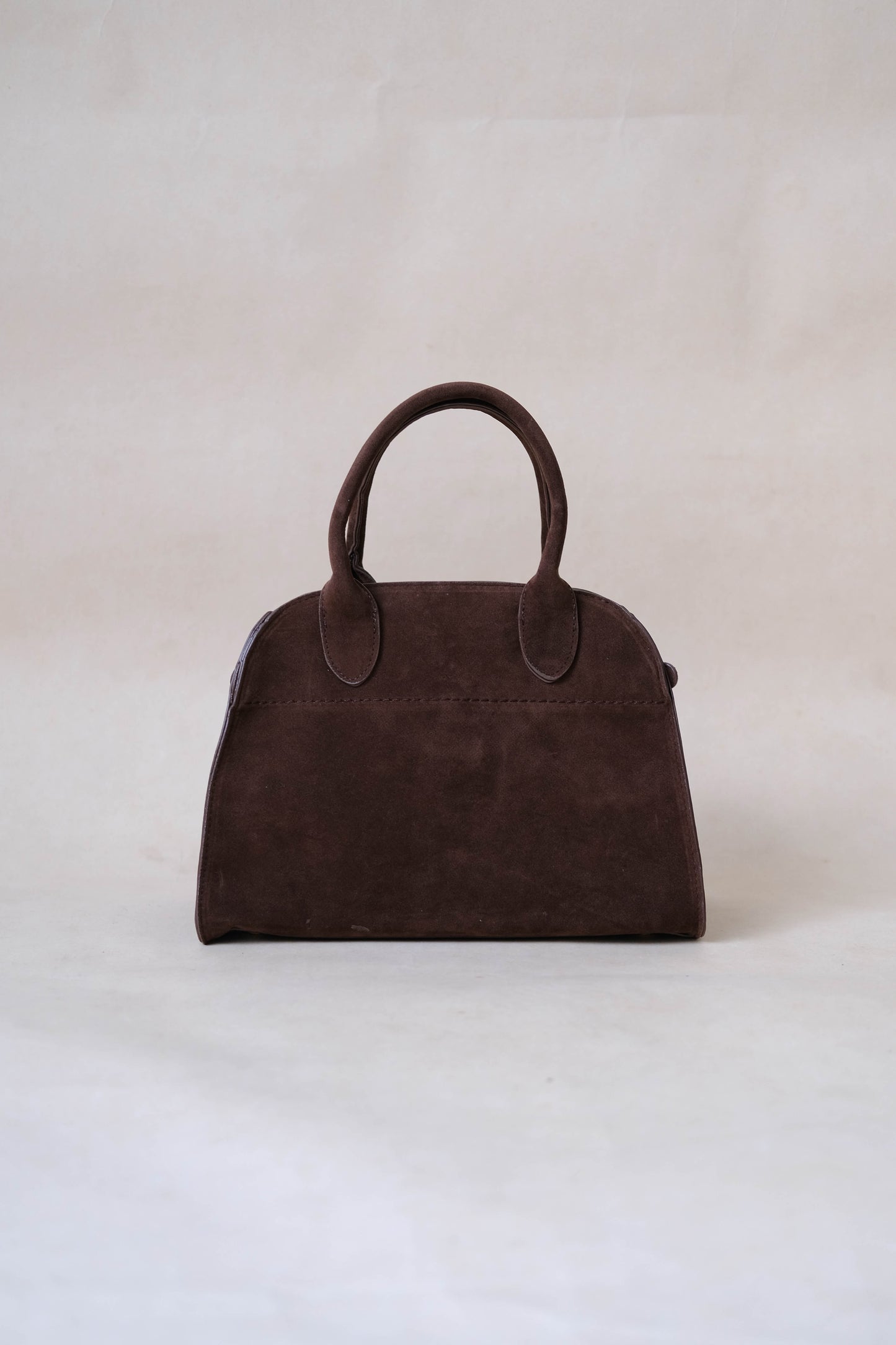 Matte PU Tote Crossbody Bag - Coffee