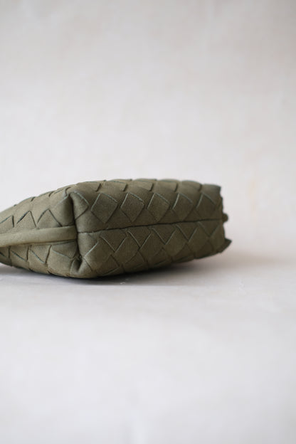Mini Artisan Satchel - Olive Green