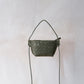 Mini Artisan Satchel - Olive Green