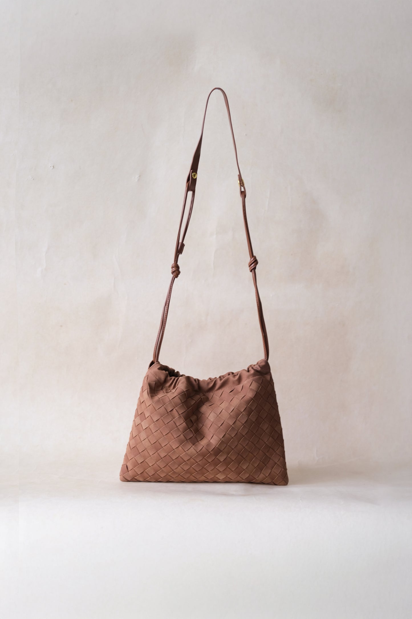 Artisan Cloud Satchel - Chestnut