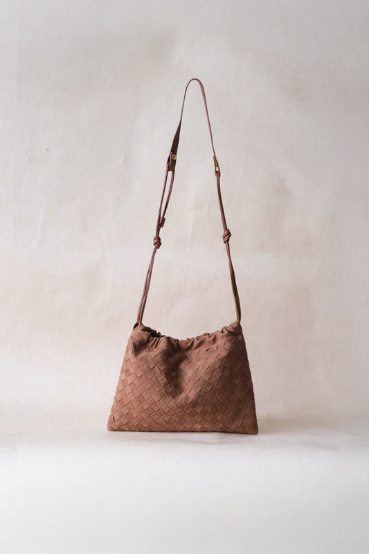 Artisan Cloud Satchel - Chestnut