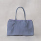 Essence Nylon Tote - Grey Purple