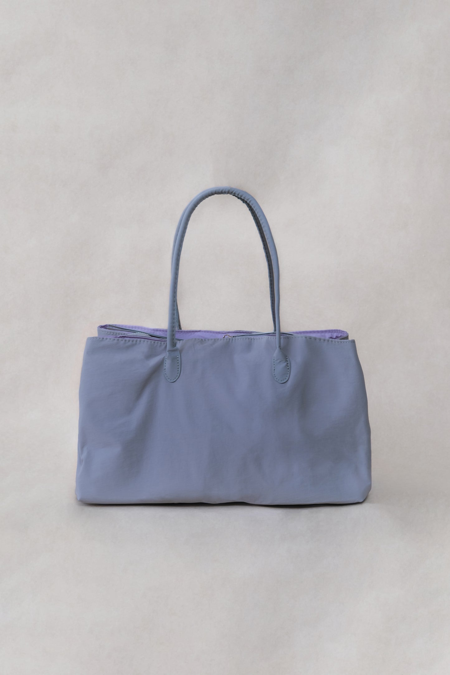 Essence Nylon Tote - Grey Purple