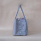 Essence Nylon Tote - Grey Purple