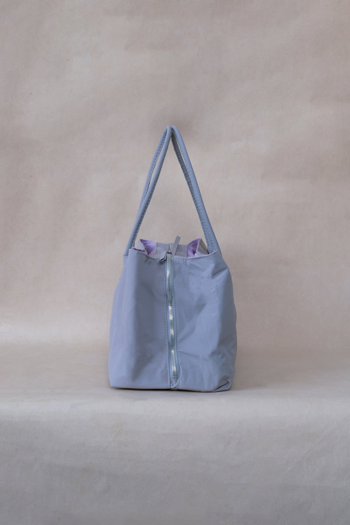 Essence Nylon Tote - Grey Purple