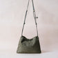 Artisan Cloud Satchel - Olive Green