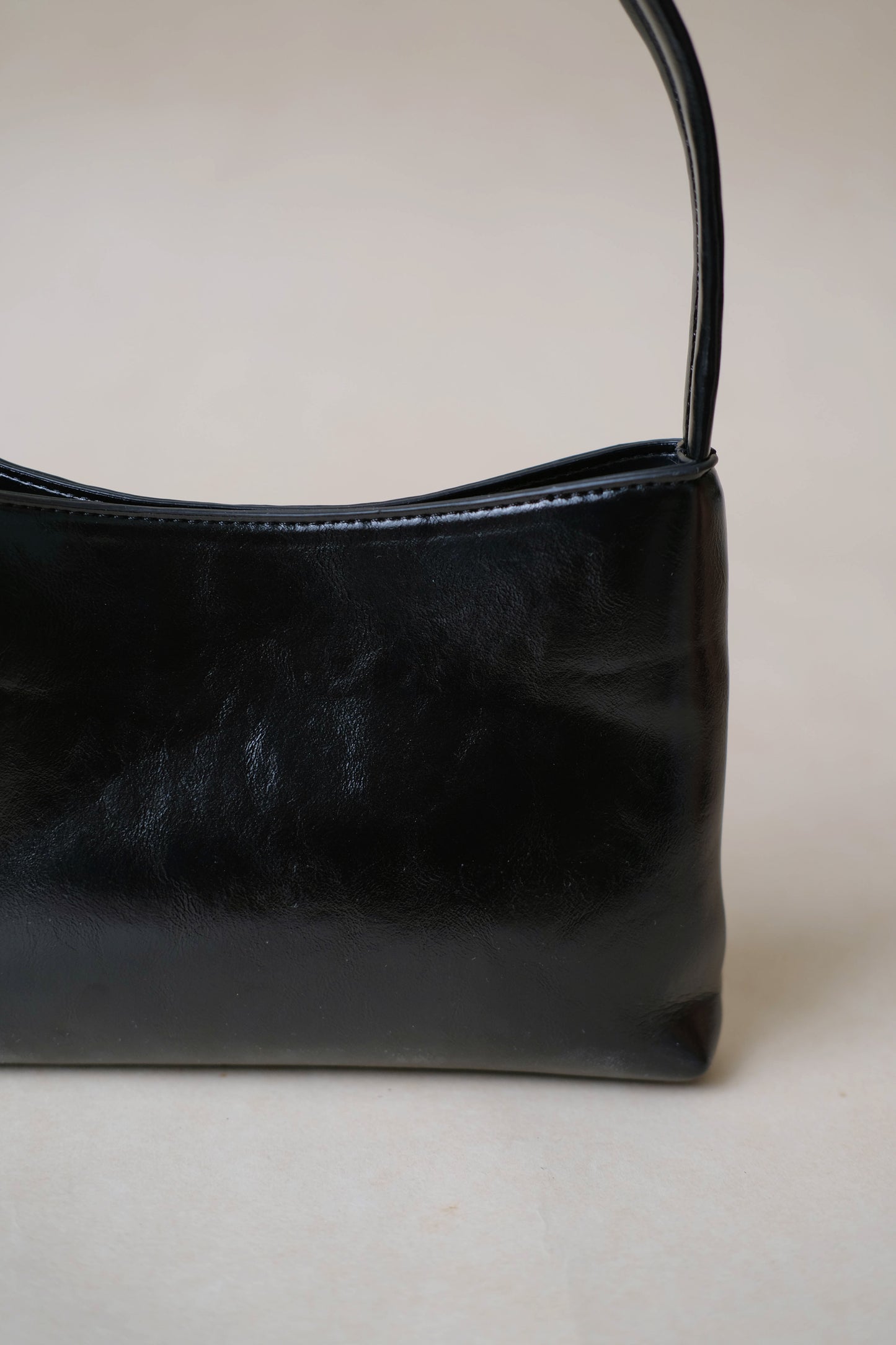 French Style Versatile Armpit Bag - Classic Black