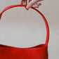 French Style Versatile Armpit Bag - Elegant Red