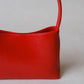 French Style Versatile Armpit Bag - Elegant Red