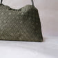 Artisan Cloud Satchel - Olive Green