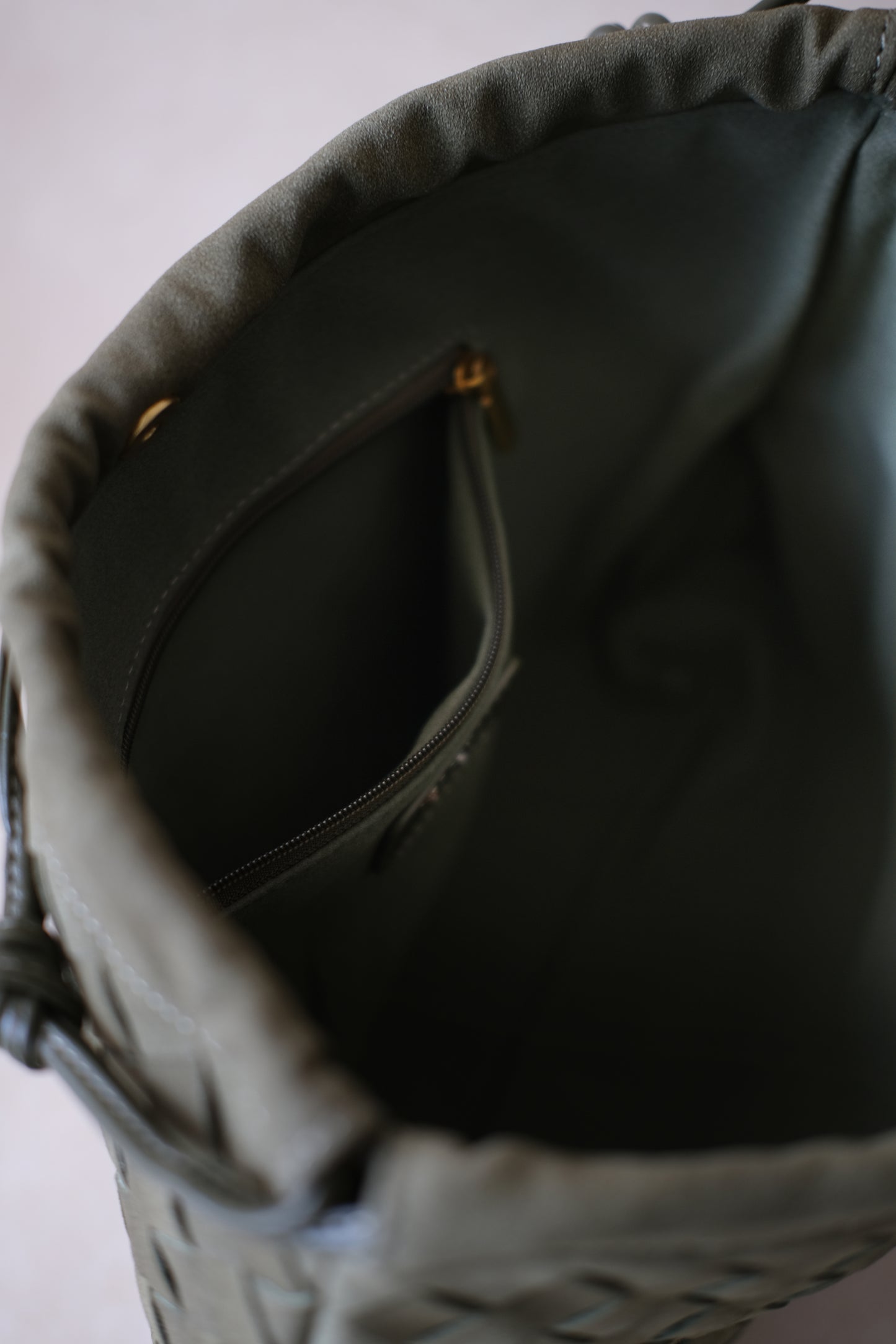 Artisan Cloud Satchel - Olive Green