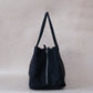 Essence Nylon Tote - Black Pink