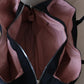 Essence Nylon Tote - Black Pink