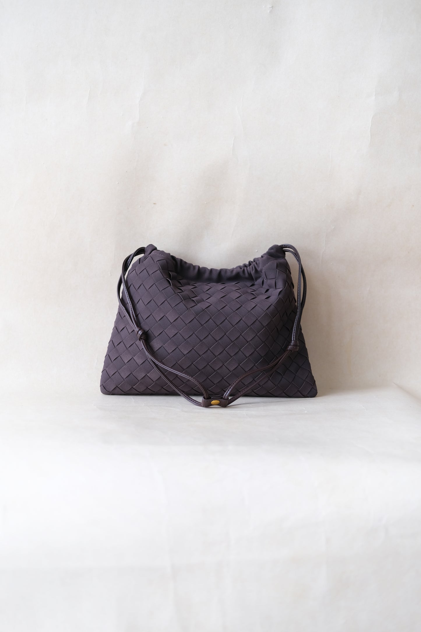 Artisan Cloud Satchel - Dark Chocolate