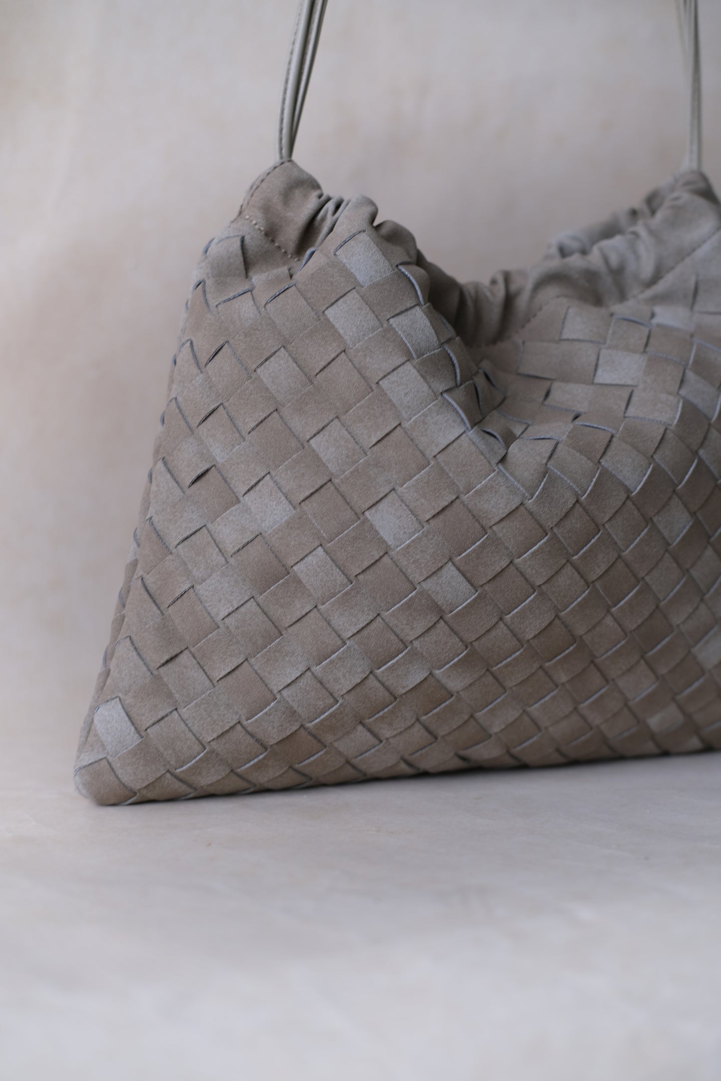 Artisan Cloud Satchel - Earthy Green