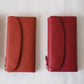 Aurora Classic Long Wallet - Dark Red