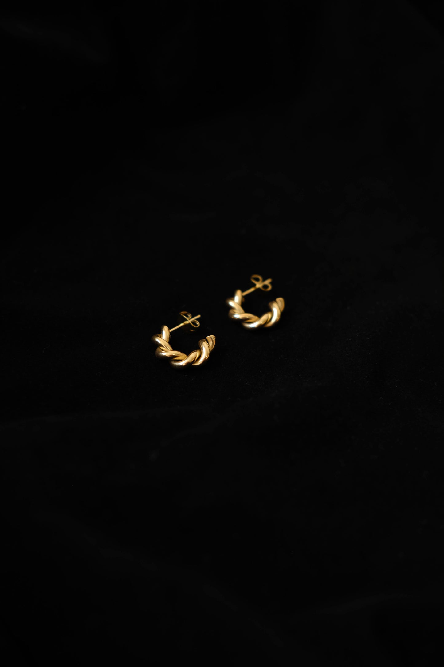 French Mini Twist Earrings