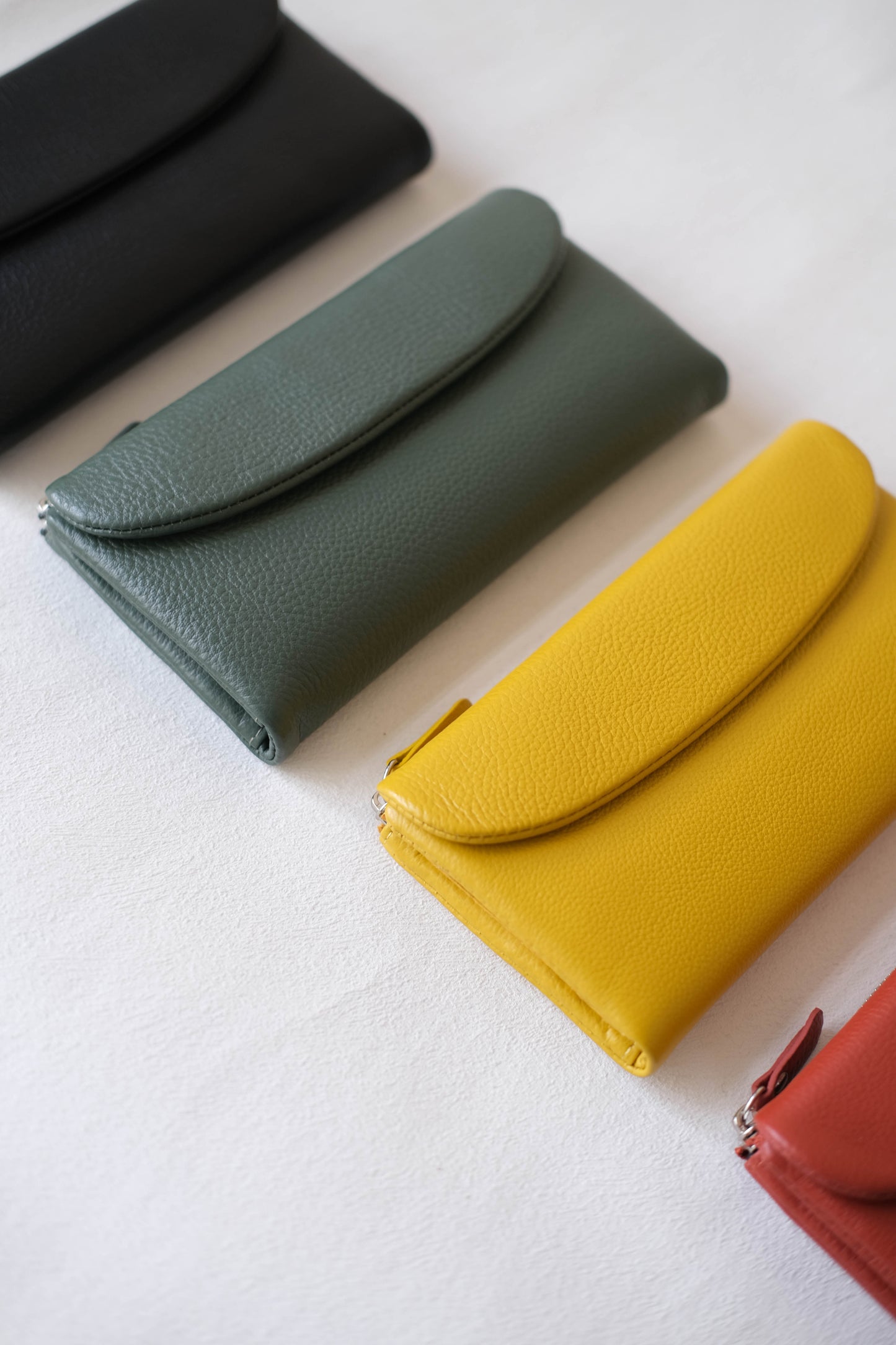 Aurora Classic Long Wallet - Light Green