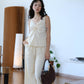 Twist Camisole In Cream White