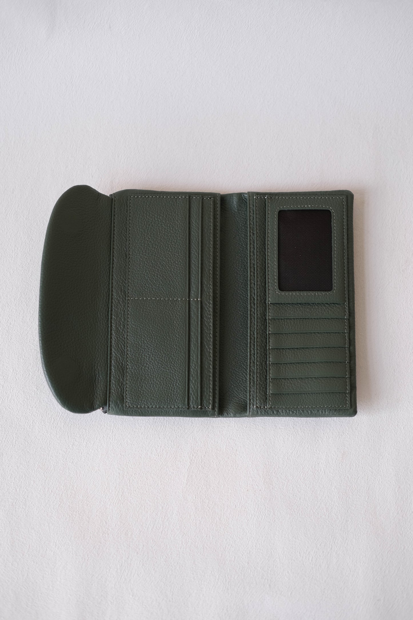 Aurora Classic Long Wallet - Light Green