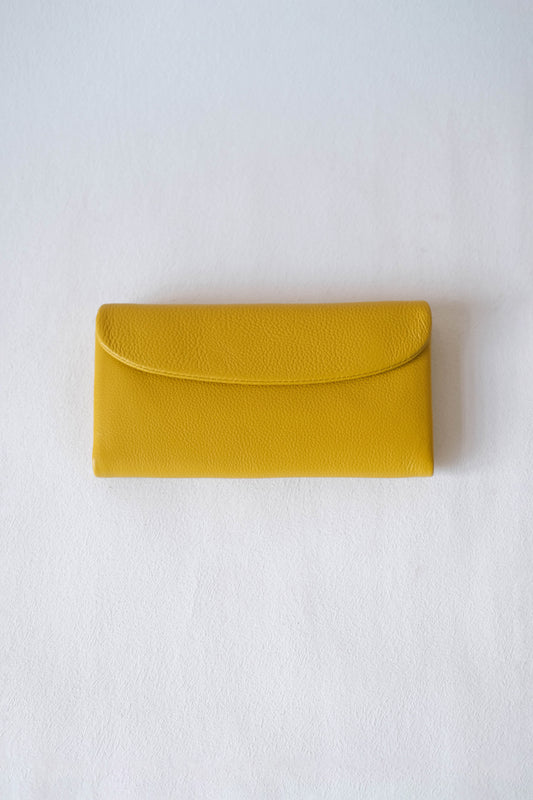 Aurora Classic Long Wallet - Yellow