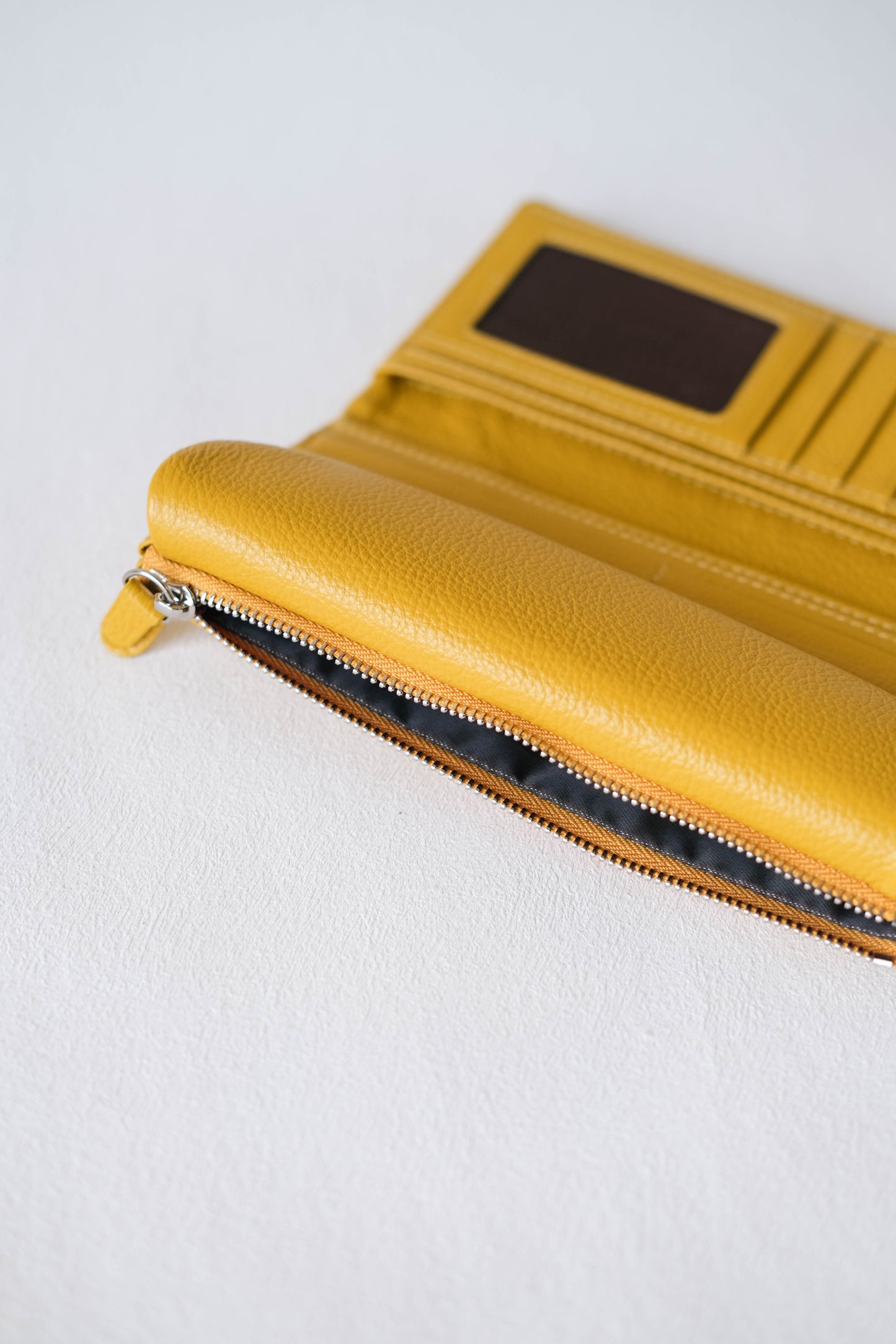 Aurora Classic Long Wallet - Yellow