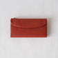 Aurora Classic Long Wallet - Brick Red