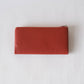Aurora Classic Long Wallet - Brick Red