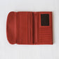 Aurora Classic Long Wallet - Brick Red