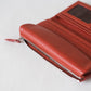 Aurora Classic Long Wallet - Brick Red