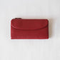 Aurora Classic Long Wallet - Dark Red