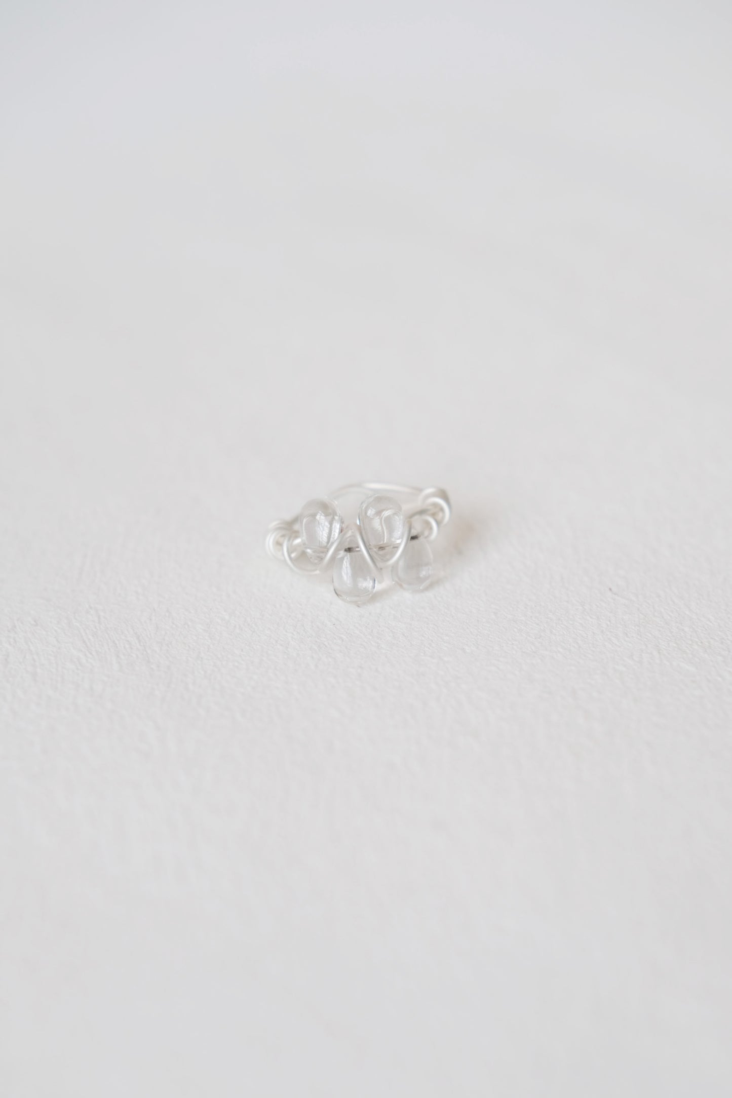 Éclat Crystal Ring - Clear