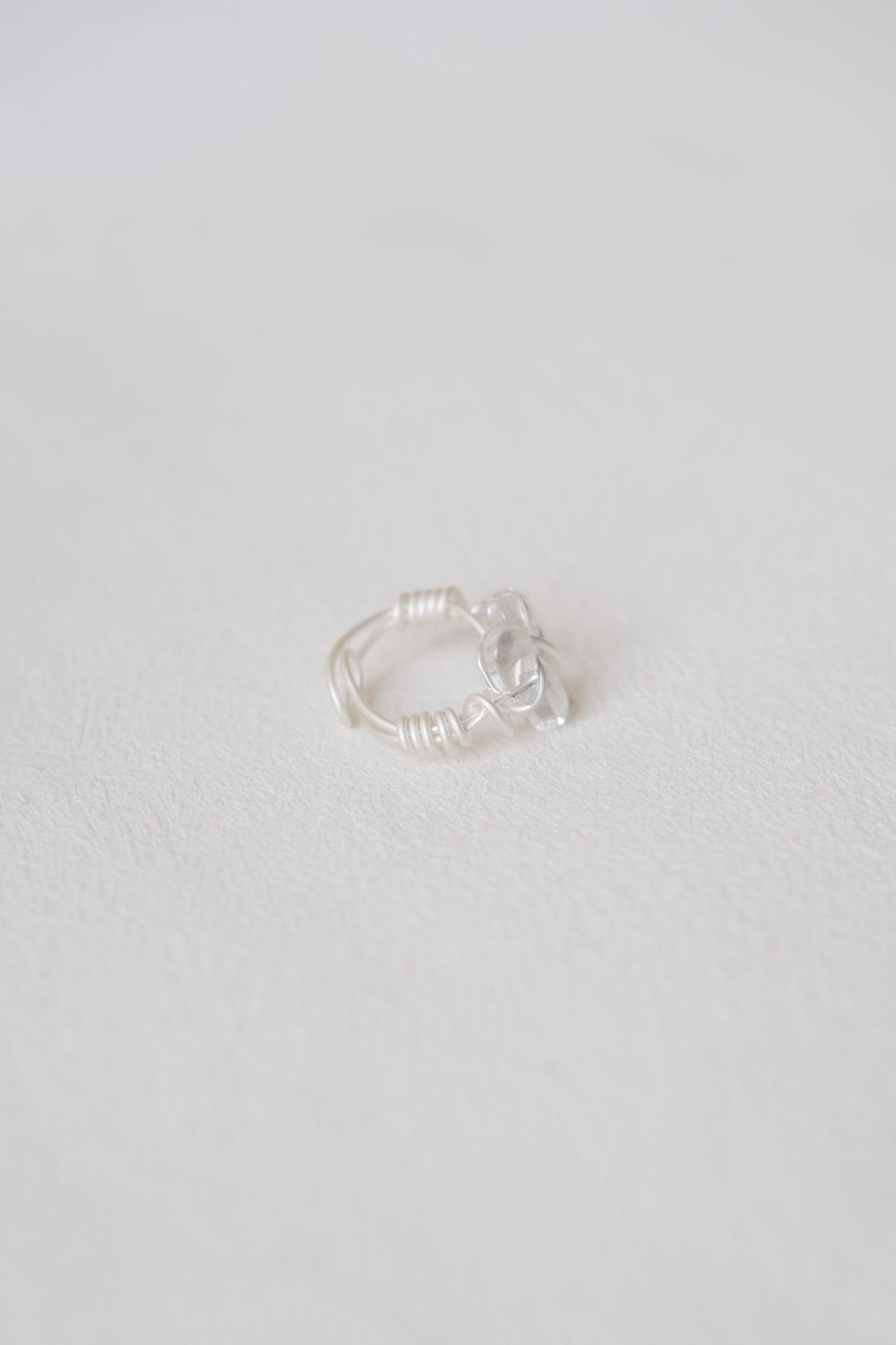 Éclat Crystal Ring - Clear