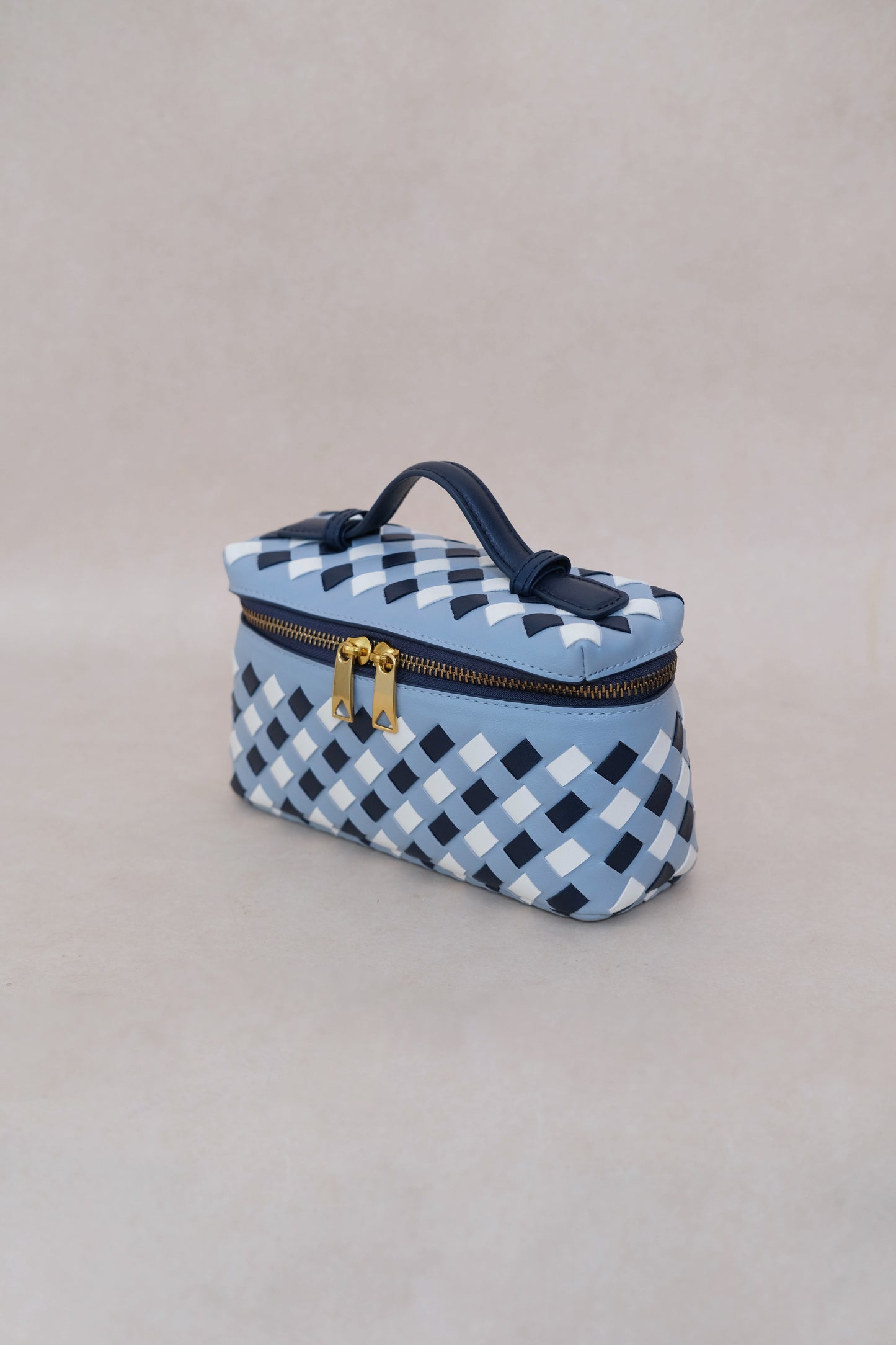 Artisan Aurelia Mini Box - Blue & White Gingham