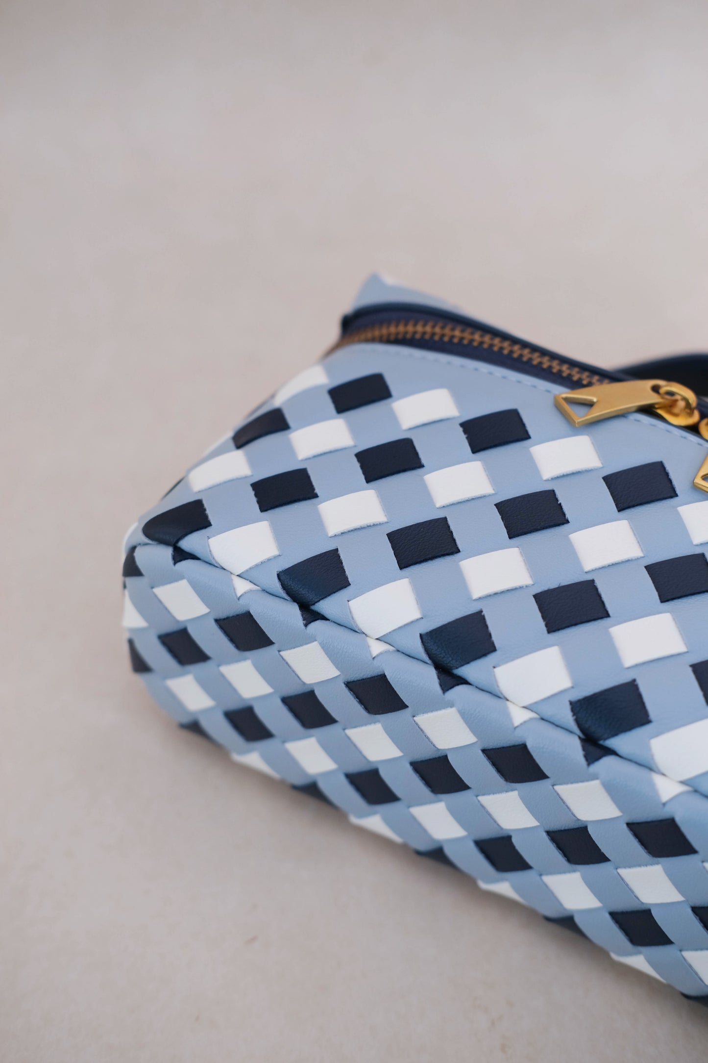 Artisan Aurelia Mini Box - Blue & White Gingham