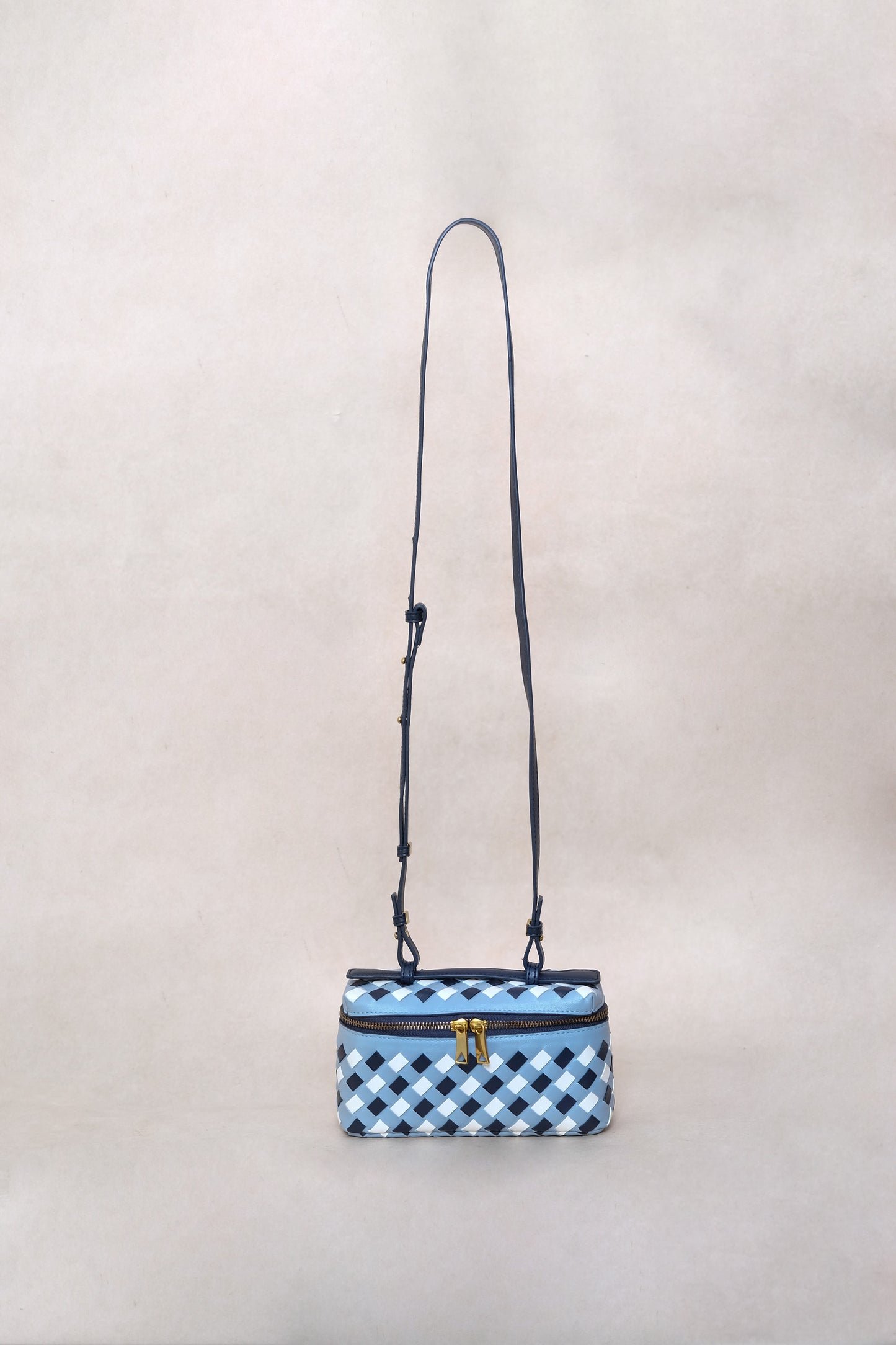 Artisan Aurelia Mini Box - Blue & White Gingham