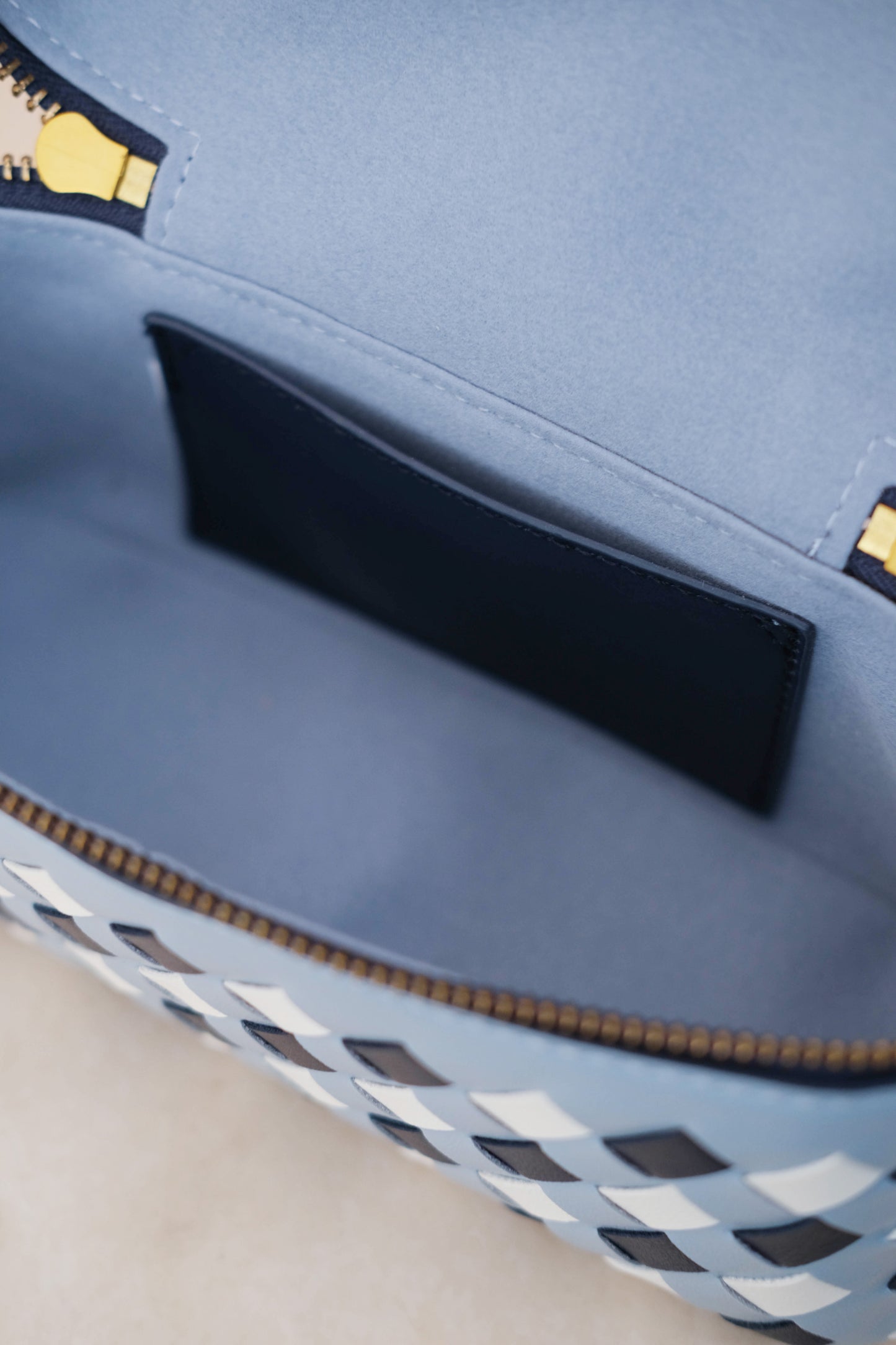 Artisan Aurelia Mini Box - Blue & White Gingham