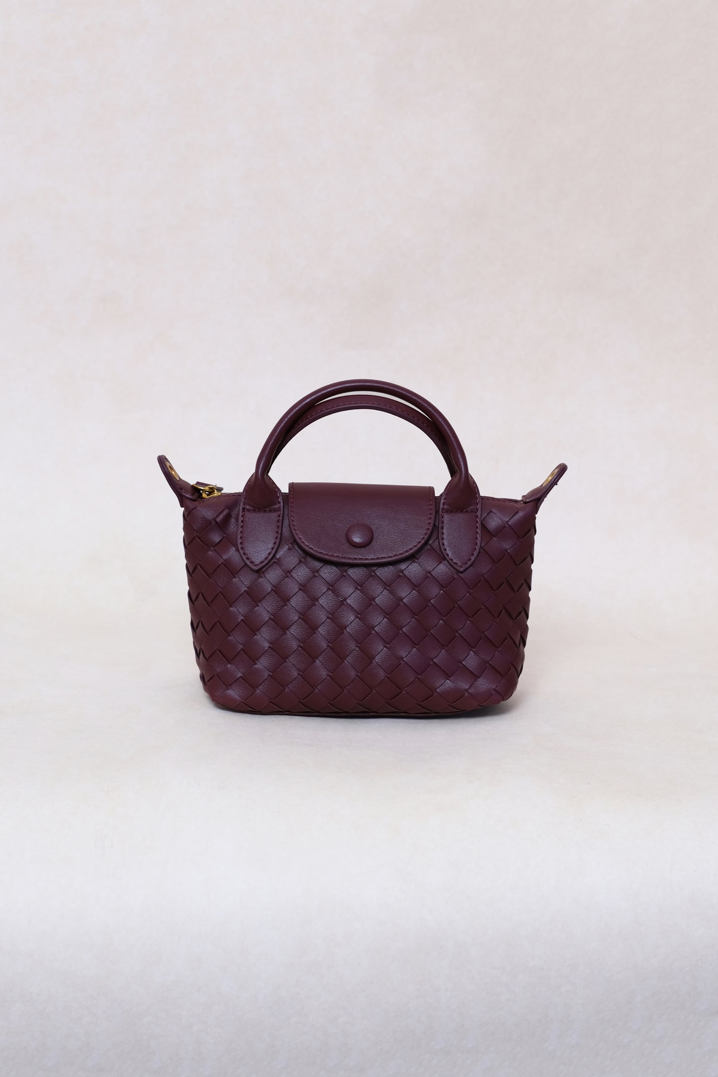 Artisan Véra Mini Carry Bag - Shinny Wine Red