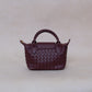 Artisan Véra Mini Carry Bag - Shinny Wine Red