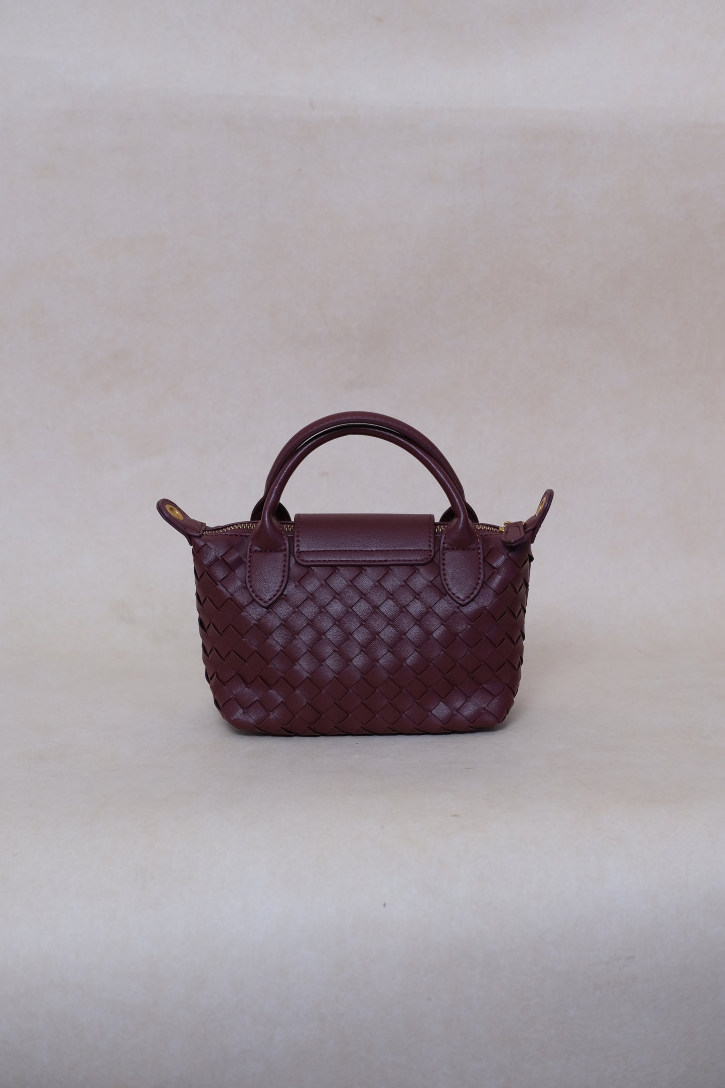 Artisan Véra Mini Carry Bag - Shinny Wine Red
