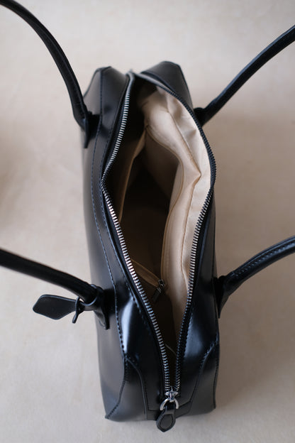Clémence Shoulder Baguette - Classic Black