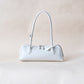 Clémence Shoulder Baguette - White