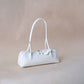Clémence Shoulder Baguette - White