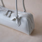 Clémence Shoulder Baguette - White