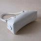 Clémence Shoulder Baguette - White